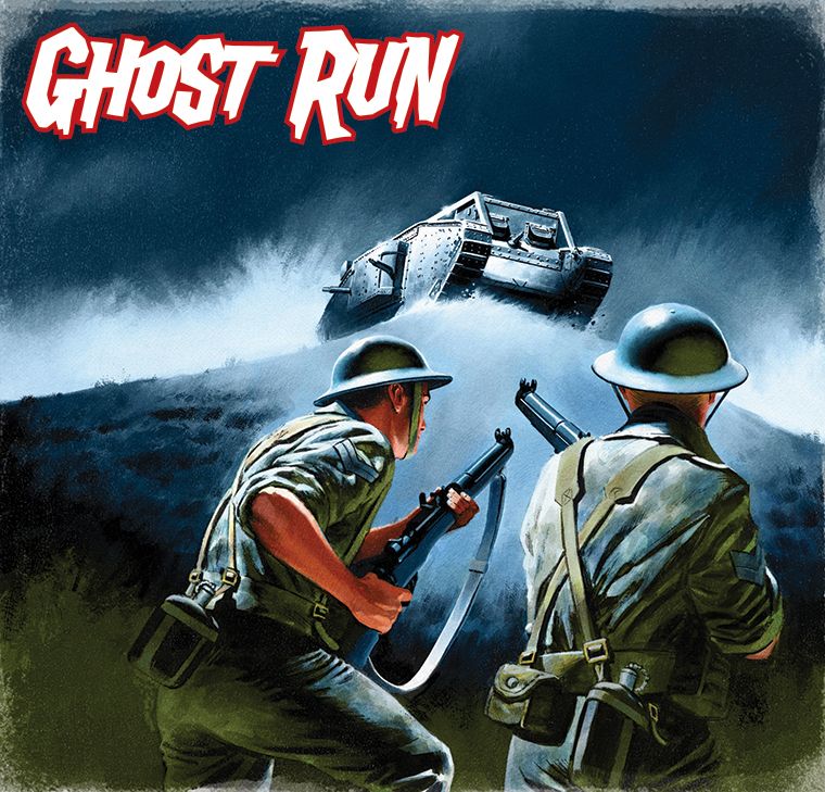 Commando 5617: Action and Adventure: Ghost Run - cover by Neil Roberts