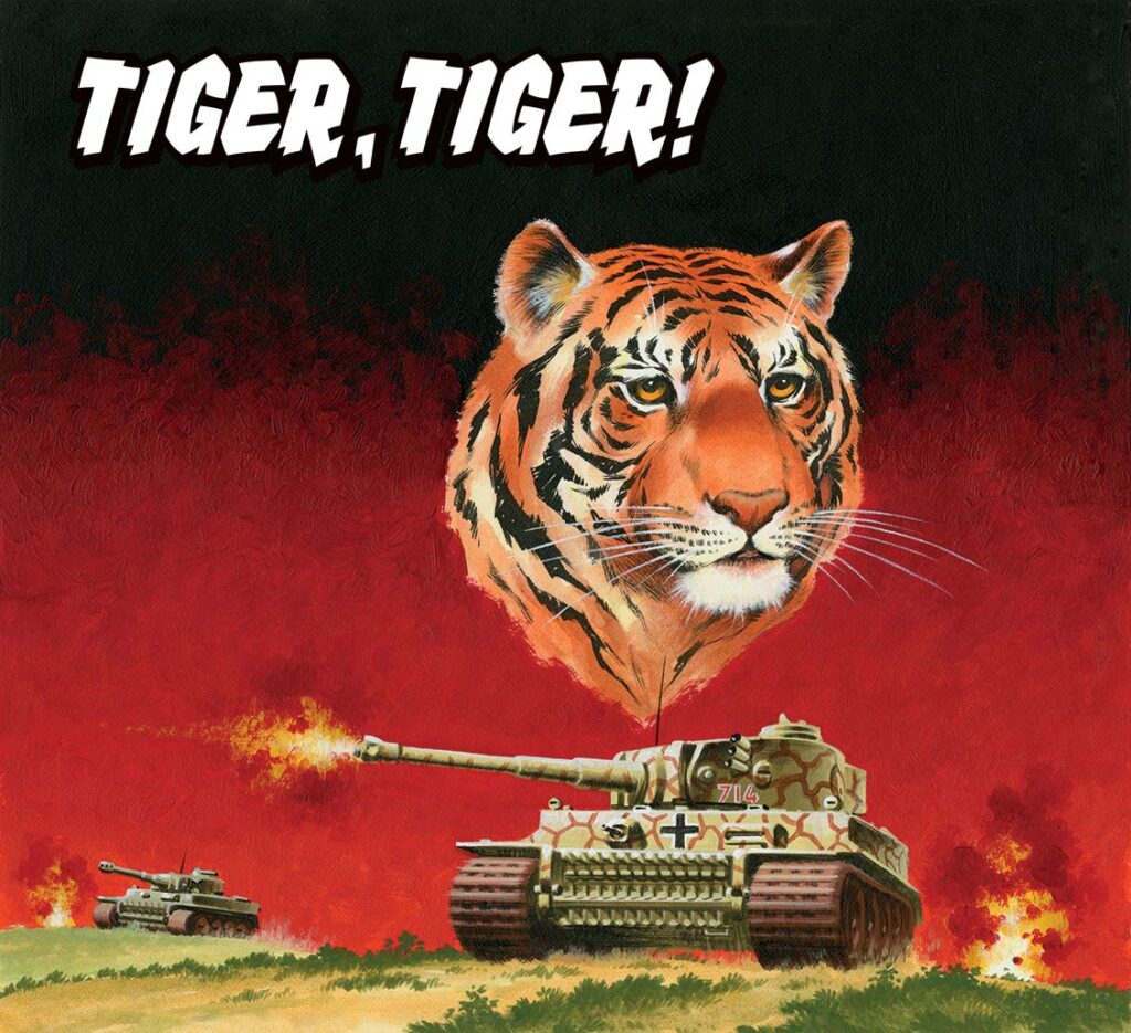 Commando 5618: Silver Collection: Tiger, Tiger! - cover by Ian Kennedy