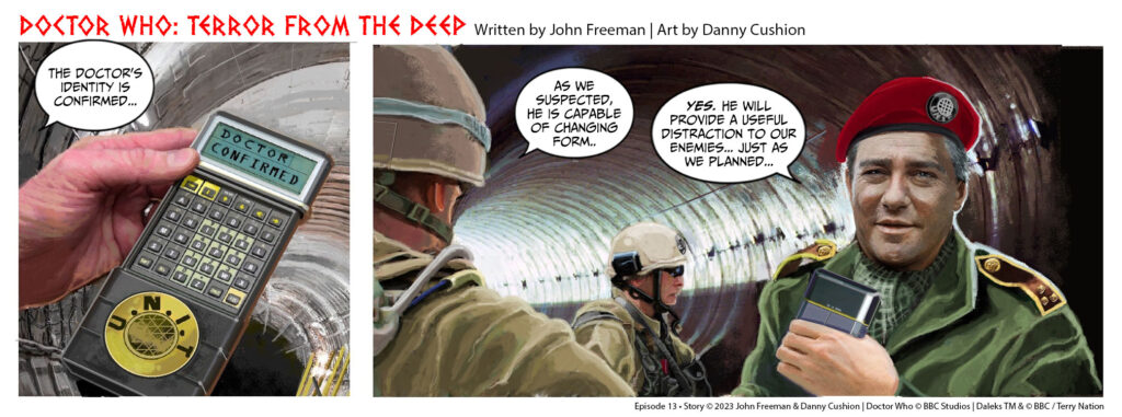 Doctor Who - Terror from the Deep Episode 13 by John Freeman and Danny Cushion