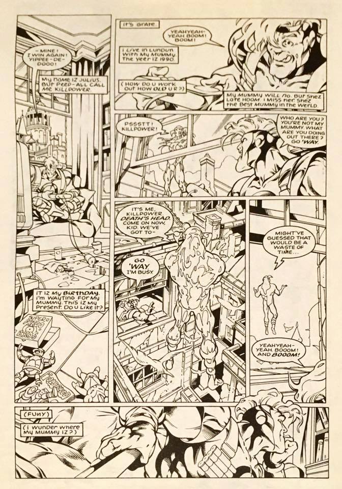 Dark Guard #5 Page 2, art by Carlos Pacheco, inks unknown. With thanks to Adrian Clarke