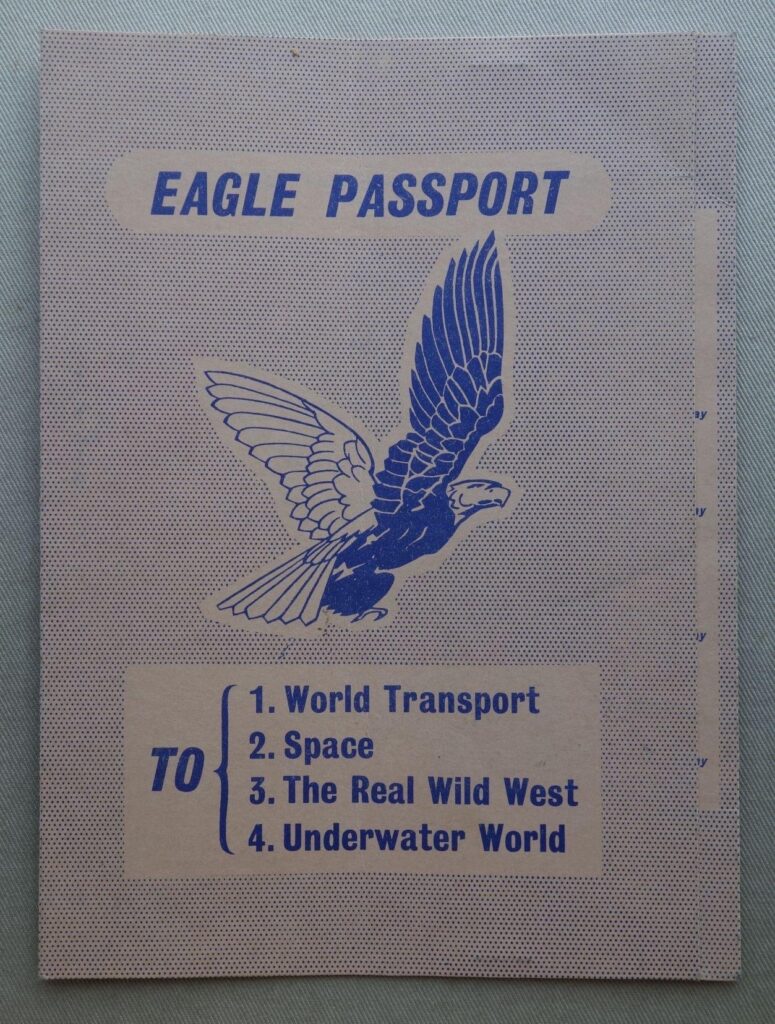 Eagle Free Gift Passport from Volume 11 No. 12 (March 1960)