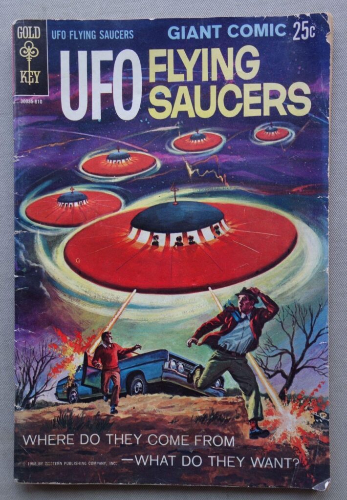 UFO Flying Saucers comic #1 (1968) Gold Key