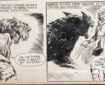"Karl the Viking" art by Don Lawrence - an early page from the story "El Sarid the Merciless", originally published in Lion, for the issue dated 25th August 1962