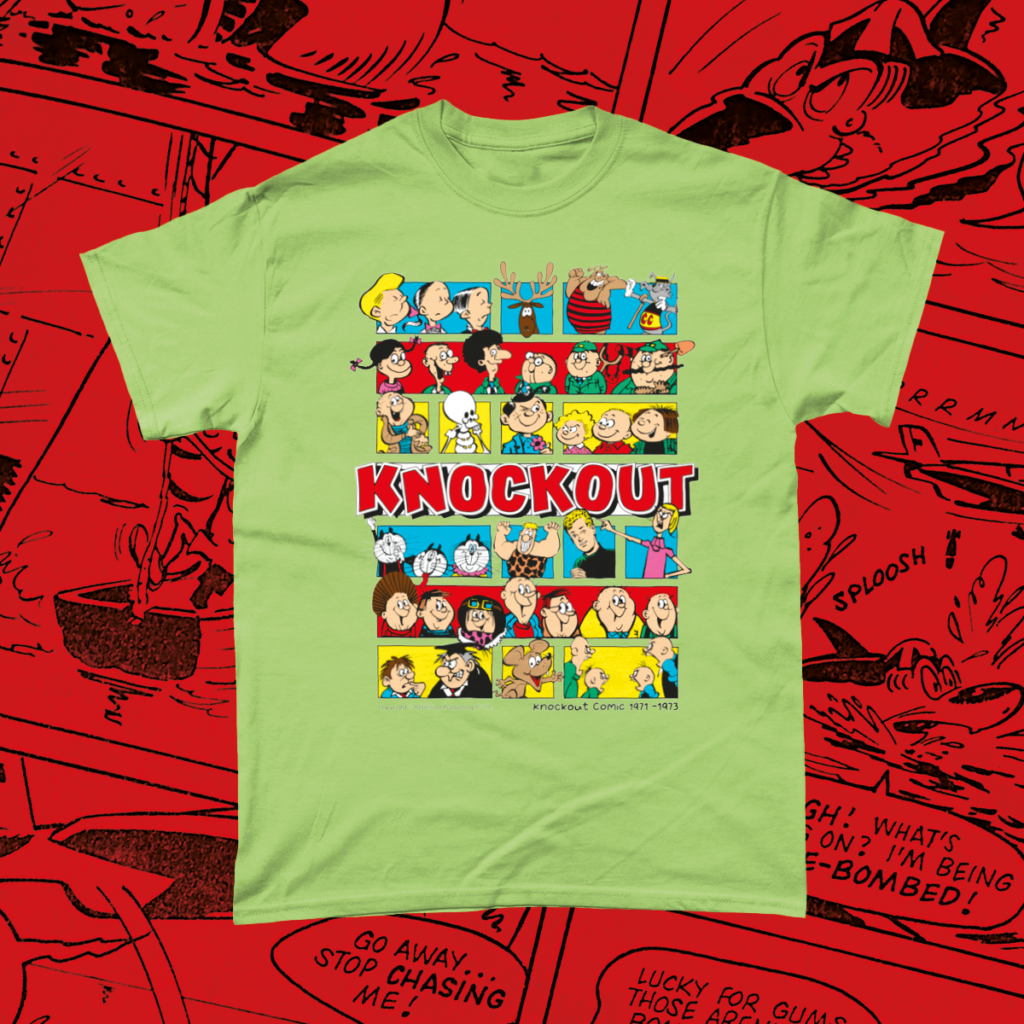 Apparel of Laughs Comic Classic T-Shirts - Knockout
