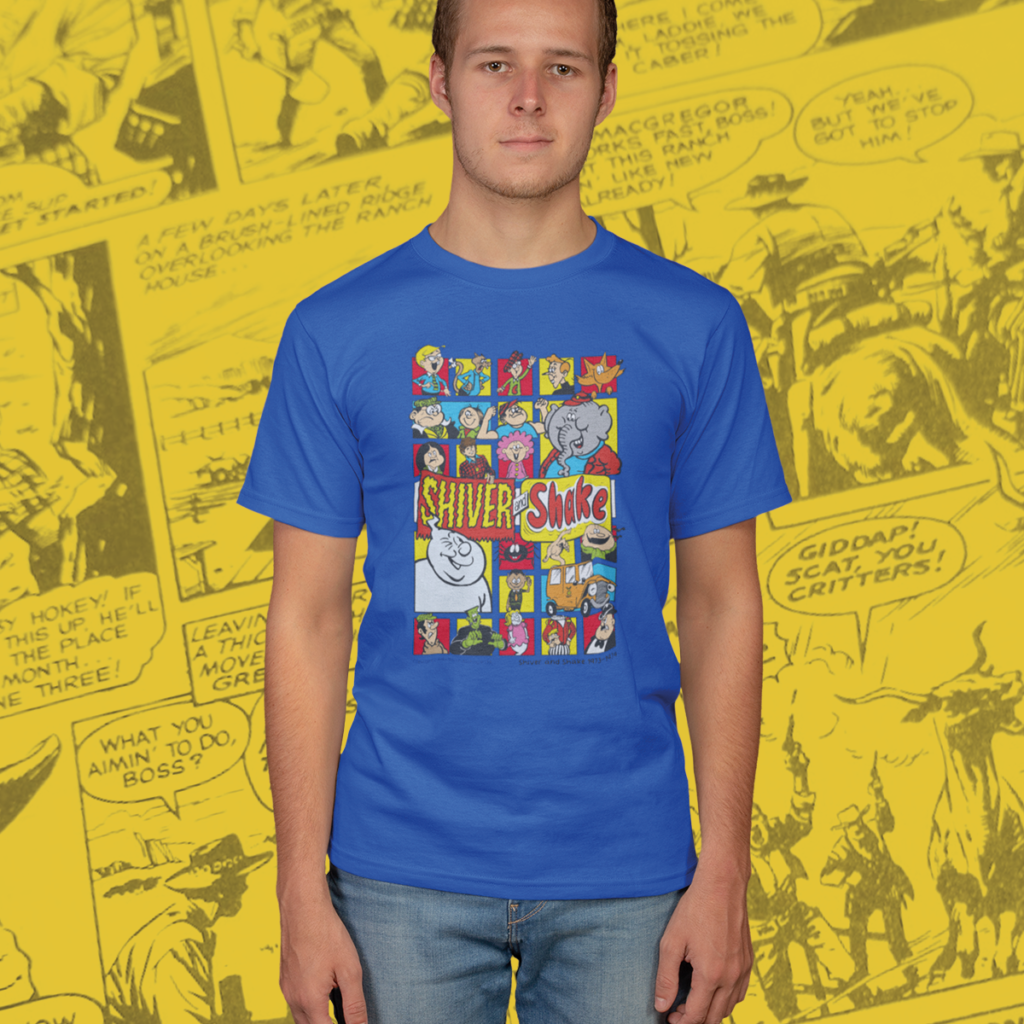 Apparel of Laughs Comic Classic T-Shirts - Shiver and Shake