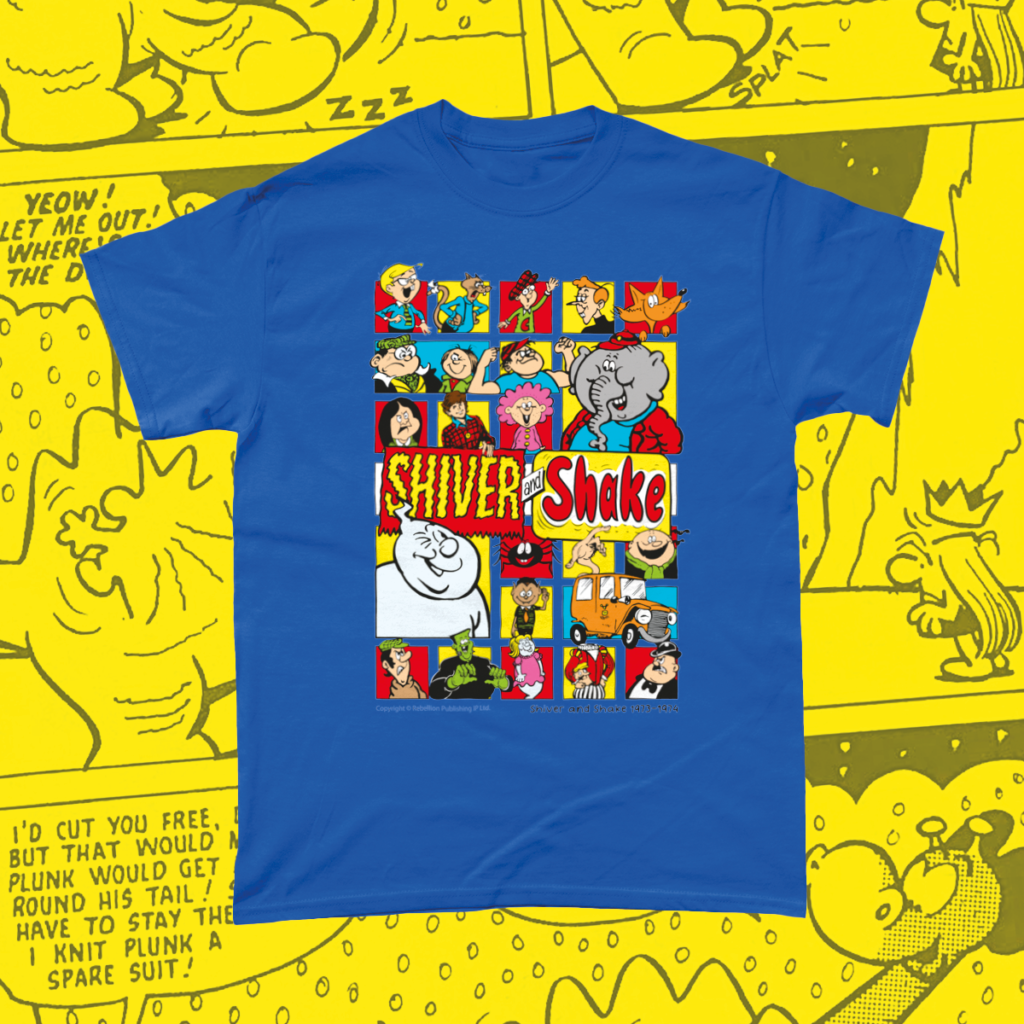Apparel of Laughs Comic Classic T-Shirts - Shiver and Shake