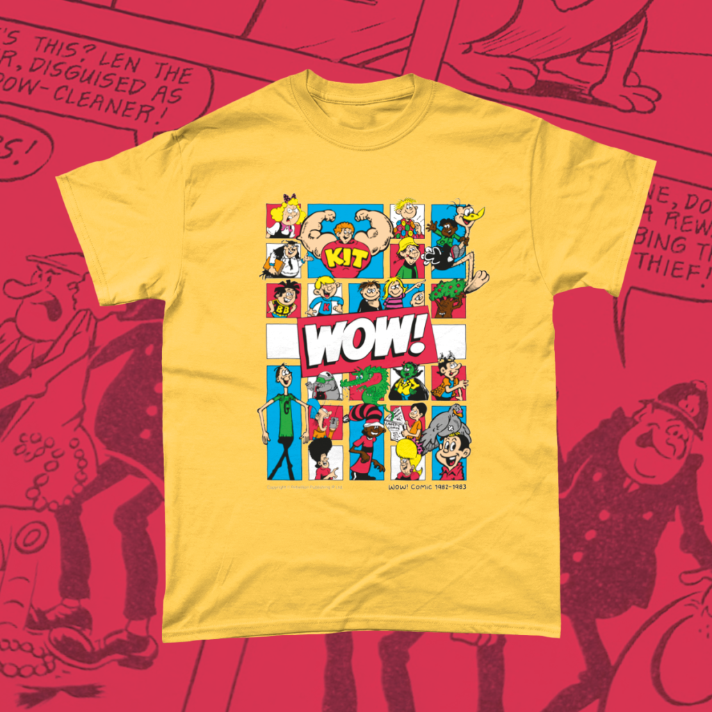 Apparel of Laughs Comic Classic T-Shirts - Wow!