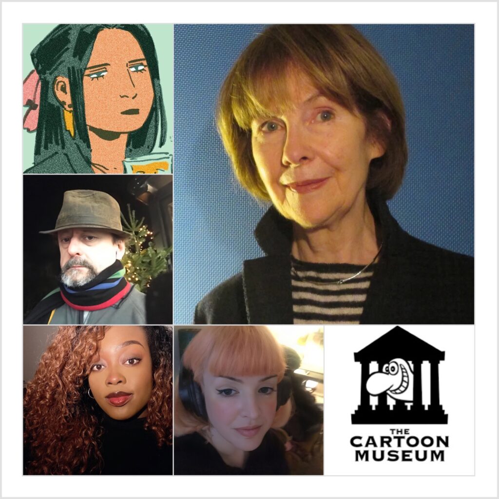 Cartoon Museum Conference 2023 Speaker Line Up announced, includes Posy Simmonds and Sarah Akinterinwa