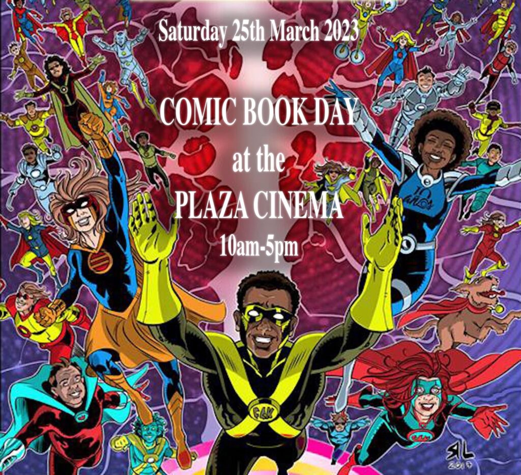 Plaza Community Cinema Comic Book Day 2023