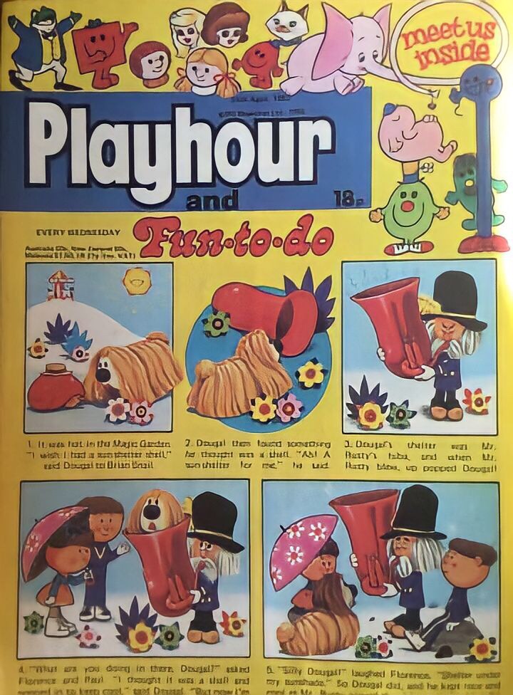 Playhour and Fun-to-Do, April 1982