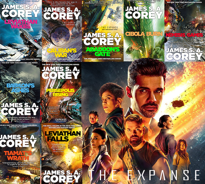 The Expanse - Book and TV Series Graphic