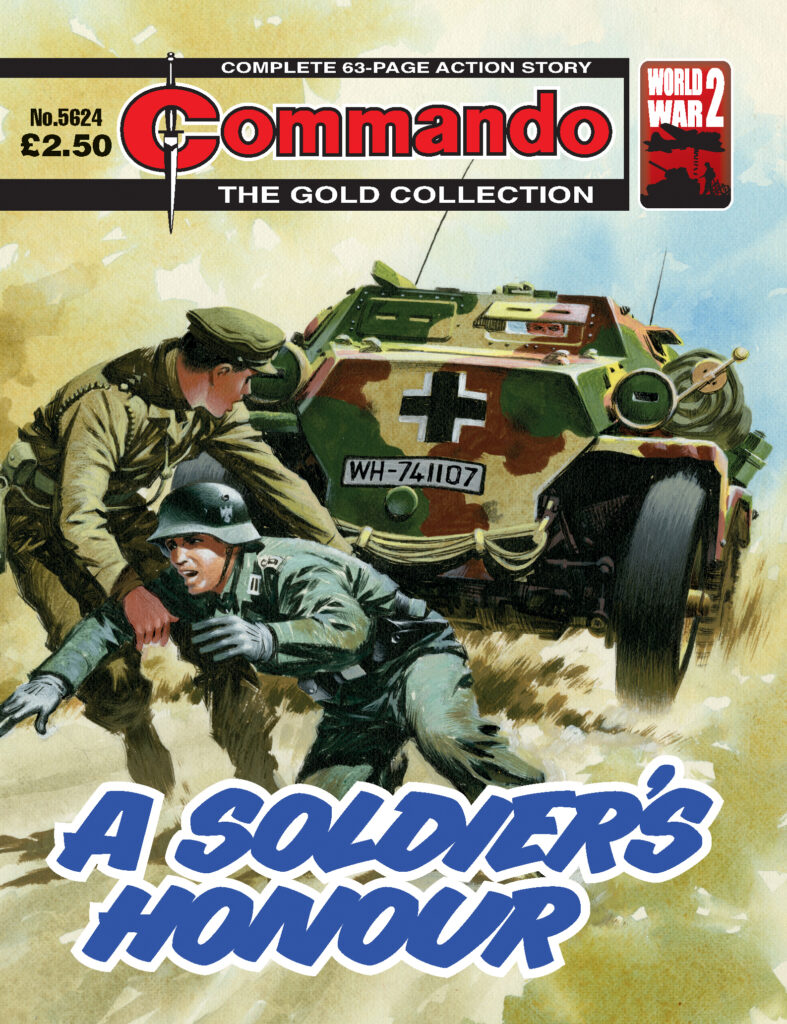 Commando 5624: Gold Collection - A Soldier’s Honour. Cover by Ian Kennedy
