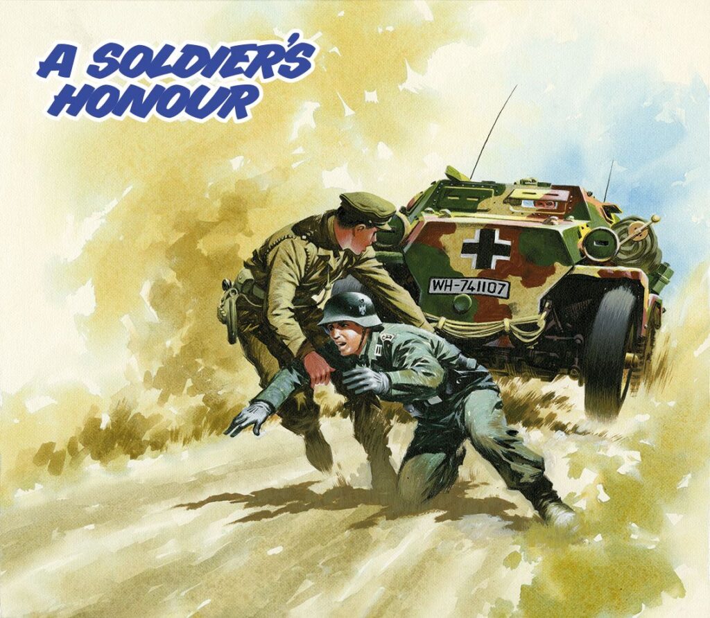 Commando 5624: Gold Collection - A Soldier’s Honour. Cover by Ian Kennedy