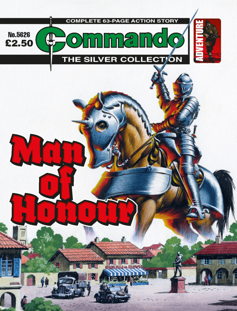Commando 5626: Silver Collection - Man of Honour. Cover by Ian Kennedy