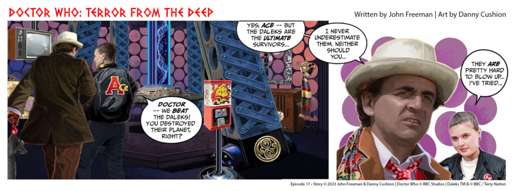 Doctor Who – Terror from the Deep: Episode 17 by John Freeman and Danny Cushion