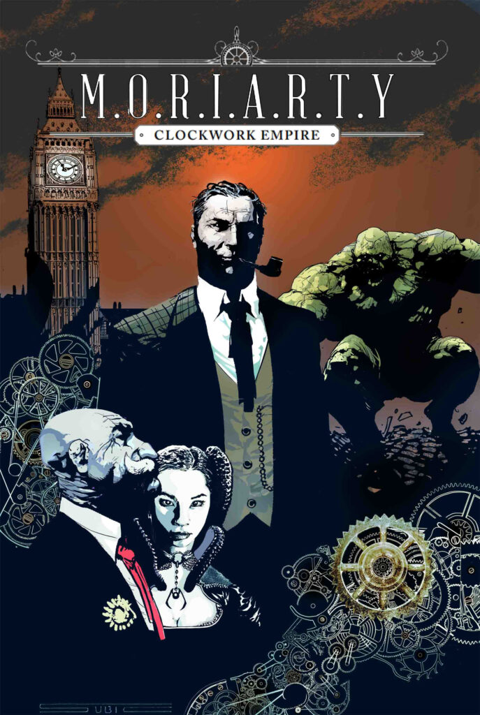 Moriarty: Clockwork Empire #1 - Cover B by Stevan Subic