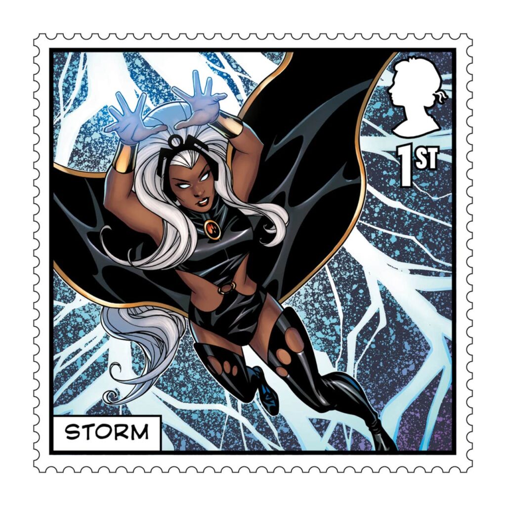Royal Mail X-Men Stamps 2023 - Storm - art by Mike McKone