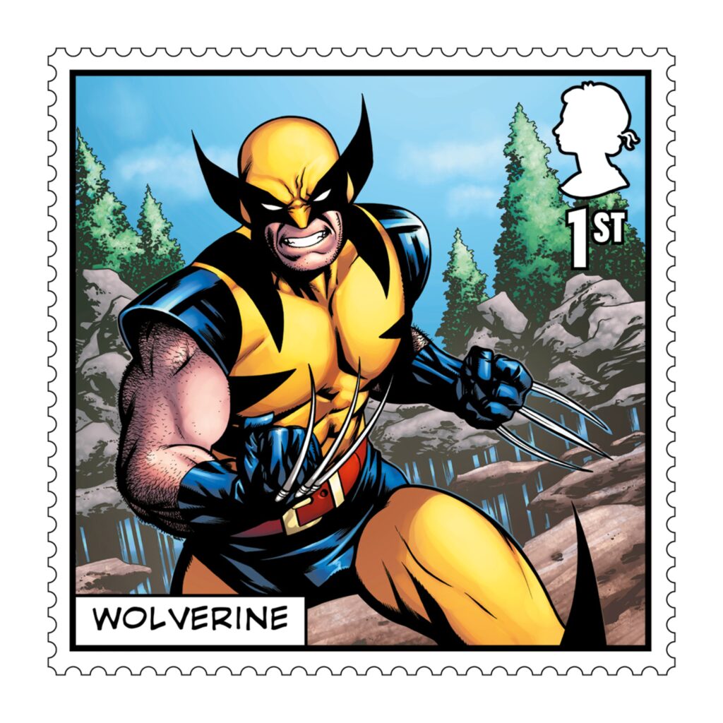 Royal Mail X-Men Stamps 2023 - Wolverine