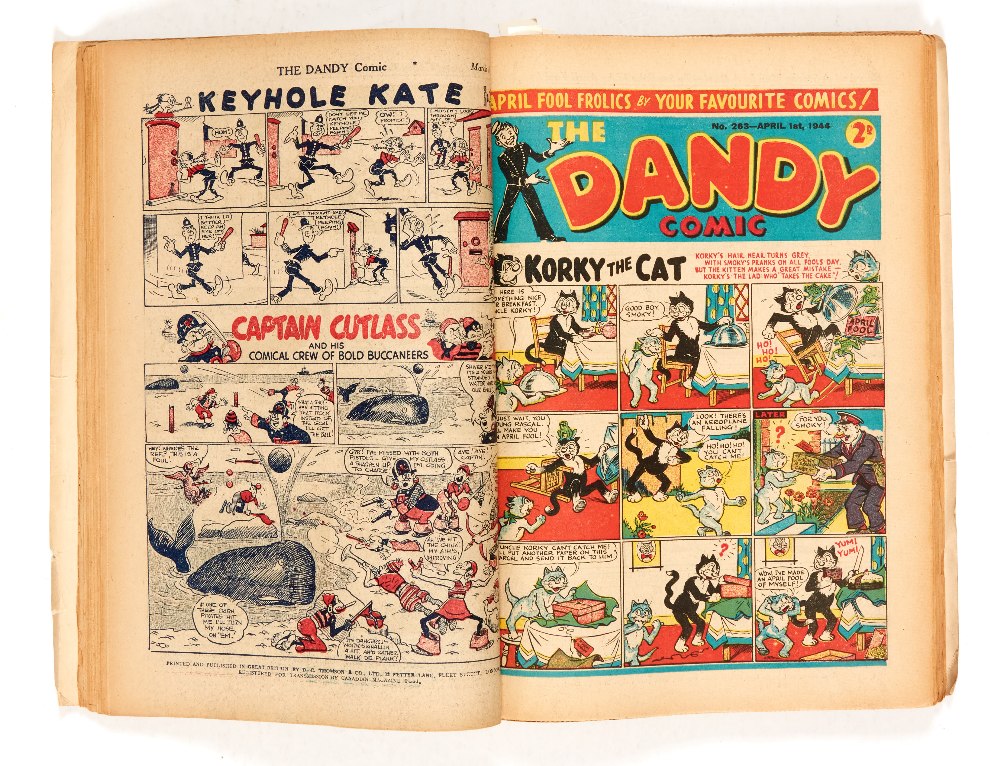 The Dandy comics from 1944 - bound collection