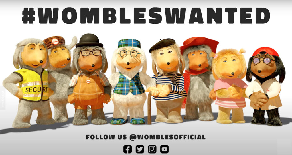 The new look Wombles