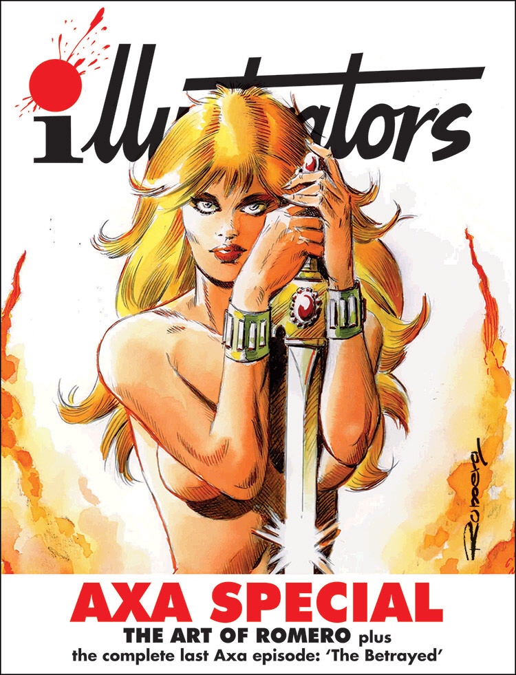 AXA Special: The Art of Romero, an illustrators Special (Softback Cover)
