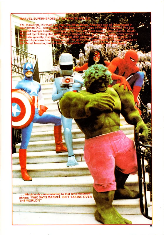 Marvel superheroes on the prowl (1980s)