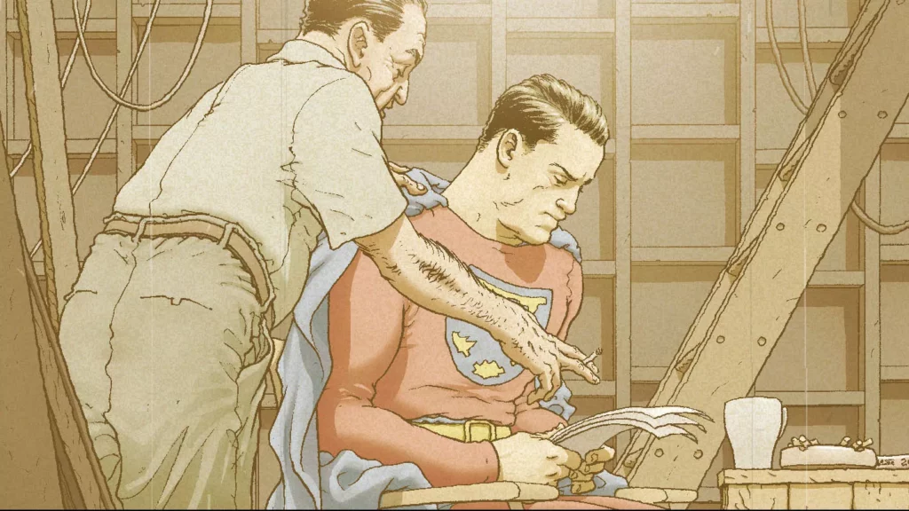 The Ambassadors #1 by Mark Millar and Frank Quitely - art by Frank Quitely