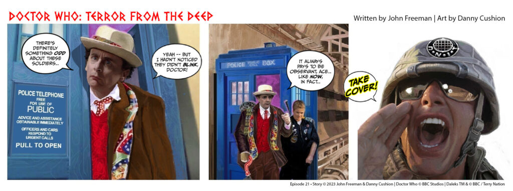 Doctor Who – Terror from the Deep: Episode 21 By John Freeman and Danny Cushion