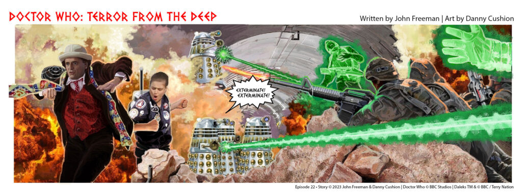 Doctor Who – Terror from the Deep: Episode 22 by John Freeman and Danny Cushion