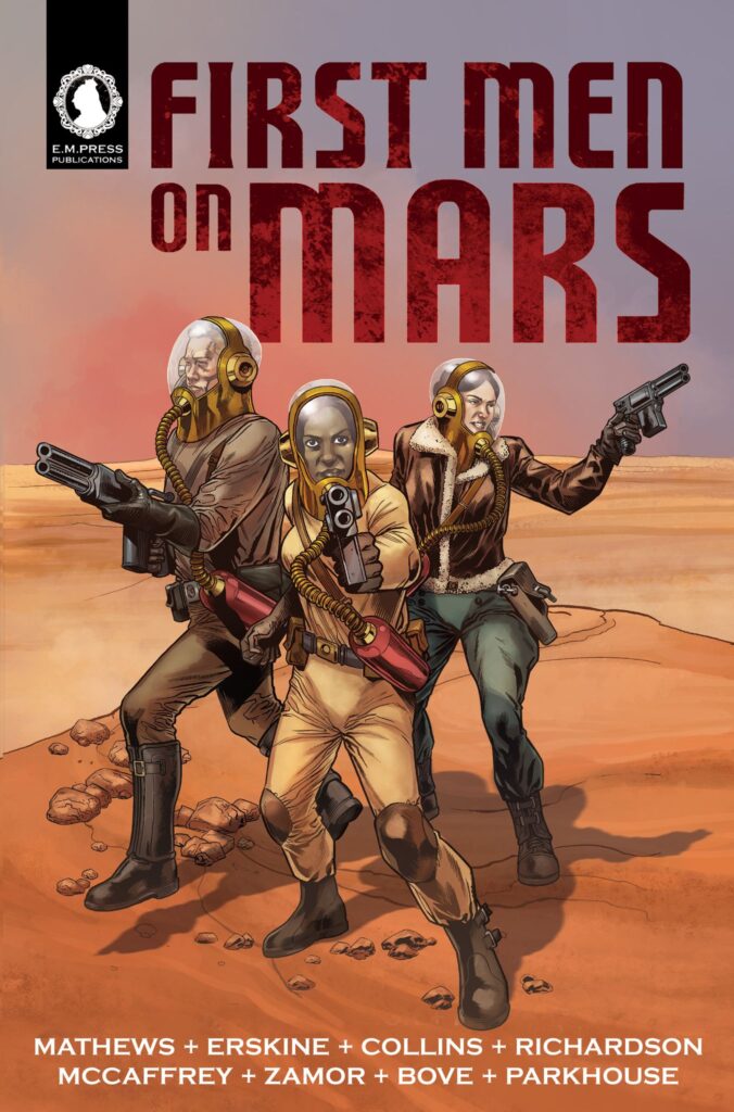 E.M.PRESS Publications - First Men on Mars - Updated Cover