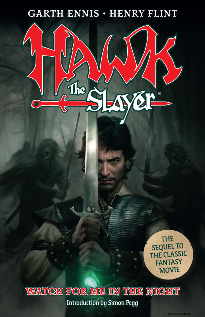 Hawk the Slayer - cover by Greg Staples