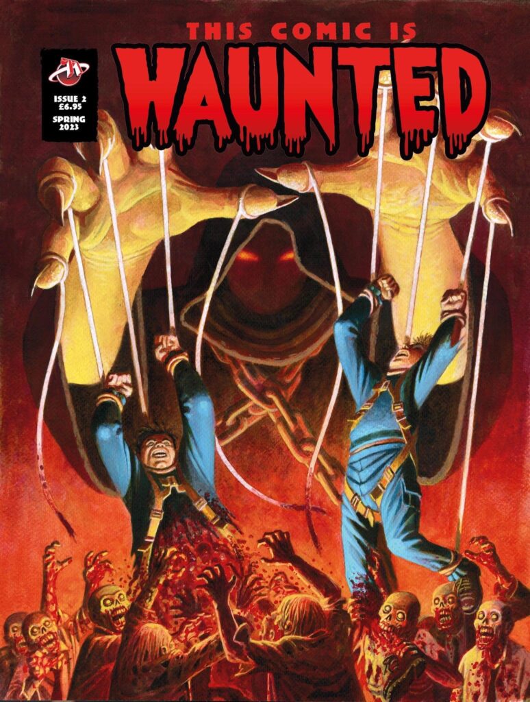 This Comic is HAUNTED #2 Main Cover by Paul McCaffrey
