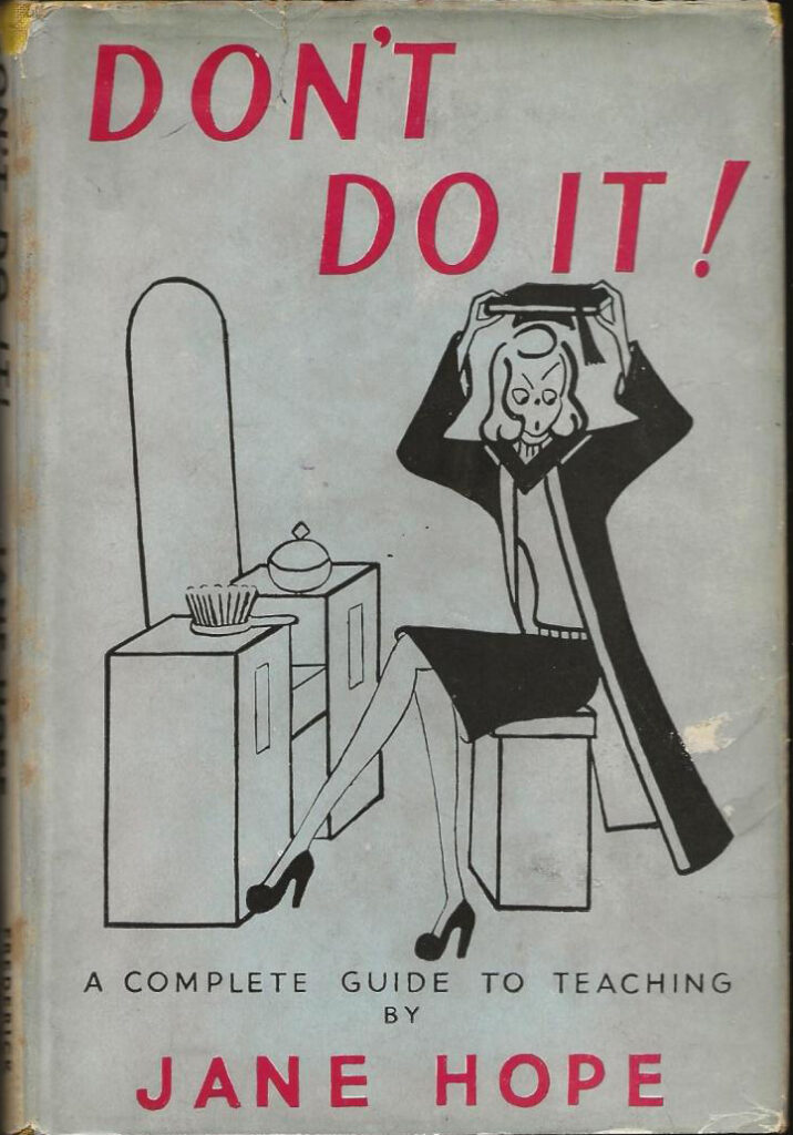 Don't Do It by Jane Hope (1947)
