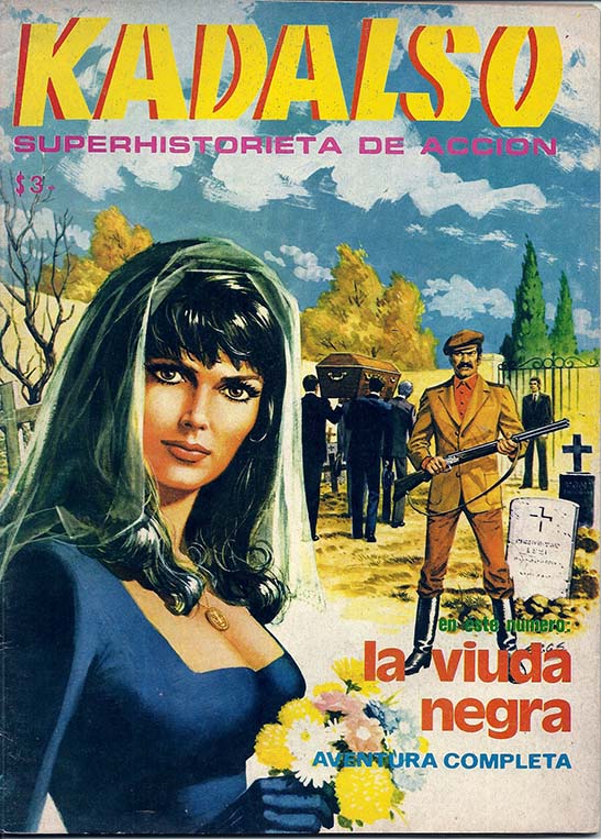 Kadalso Superhistorieta De Accion - January 1973 - art by E.R.G.S. - Ernesto Garcia Seijas