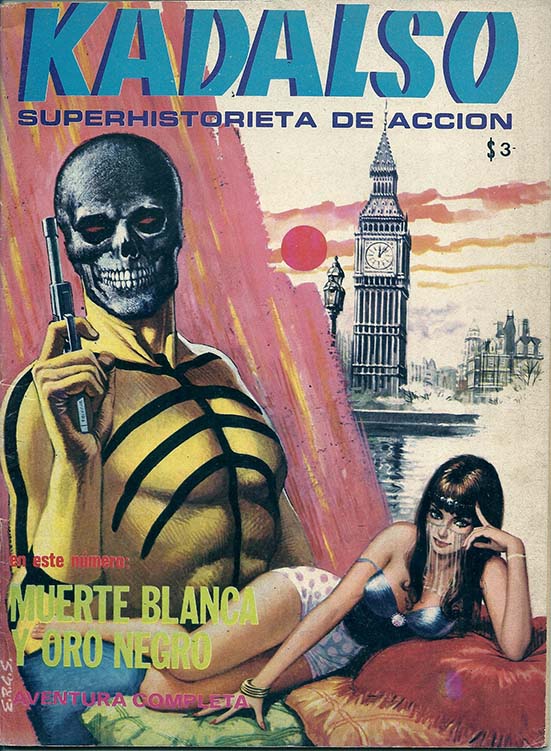Kadalso Superhistorieta De Accion - April 1973 - art by E.R.G.S. - Ernesto Garcia Seijas