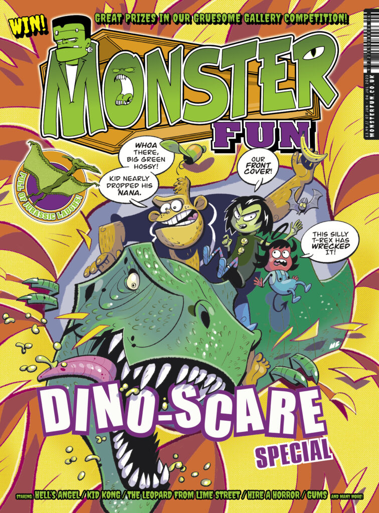 Monster Fun  No. 8 - Dino-Scare Special