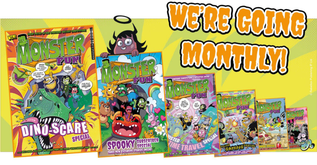 Monster Fun goes monthly (Announcement March 2023)