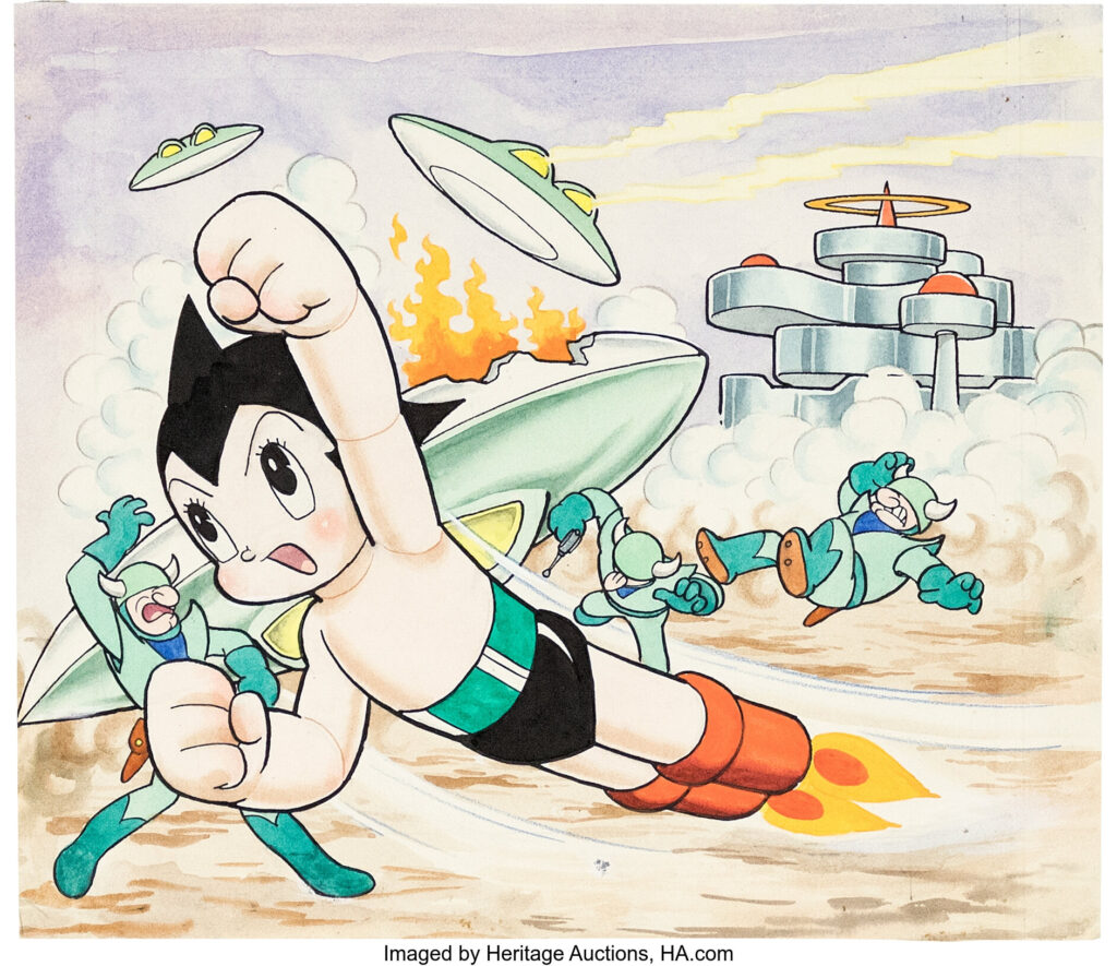 Osamu Tezuka - Astro Boy Kamishibai Illustration Original Art | Heritage Auctions