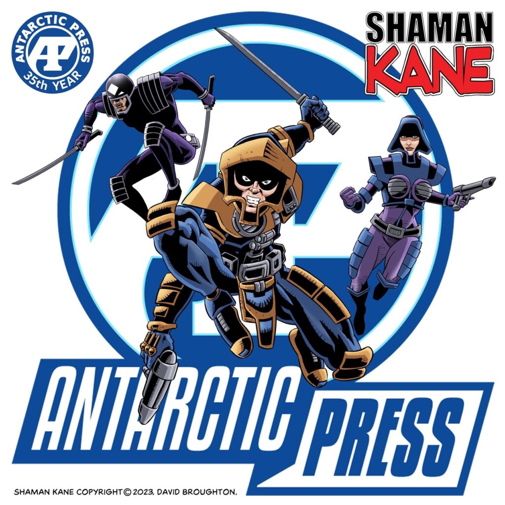 Shaman Kane - Antarctic Press 2023 Promotion