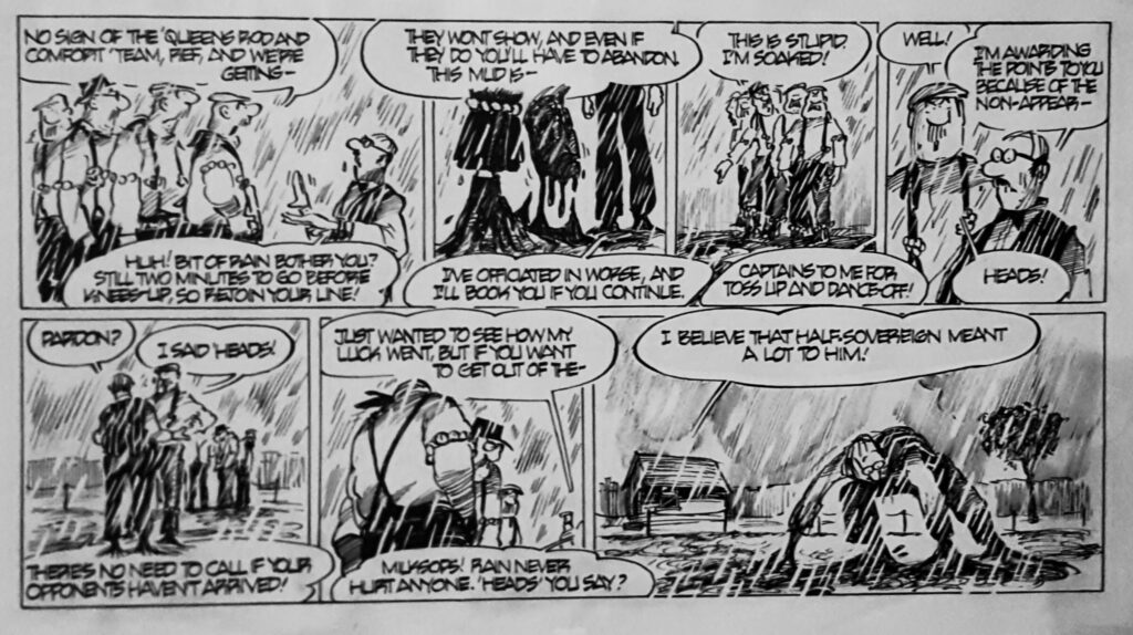 The Cloggies by Bill Tidy. Via the Cartoon Museum