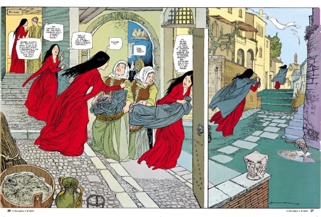 Shakespeare’s Romeo and Juliet, adapted into comics by Gianni De Luca