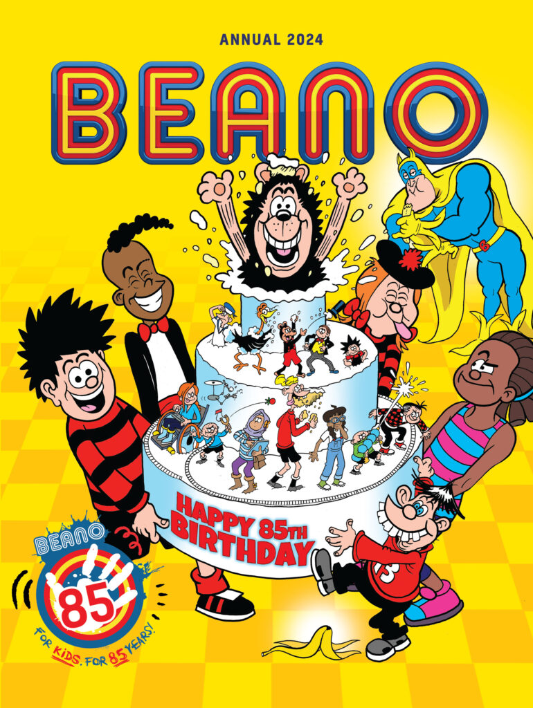 Beano Annual 2024 Cover by Nigel Parkinson