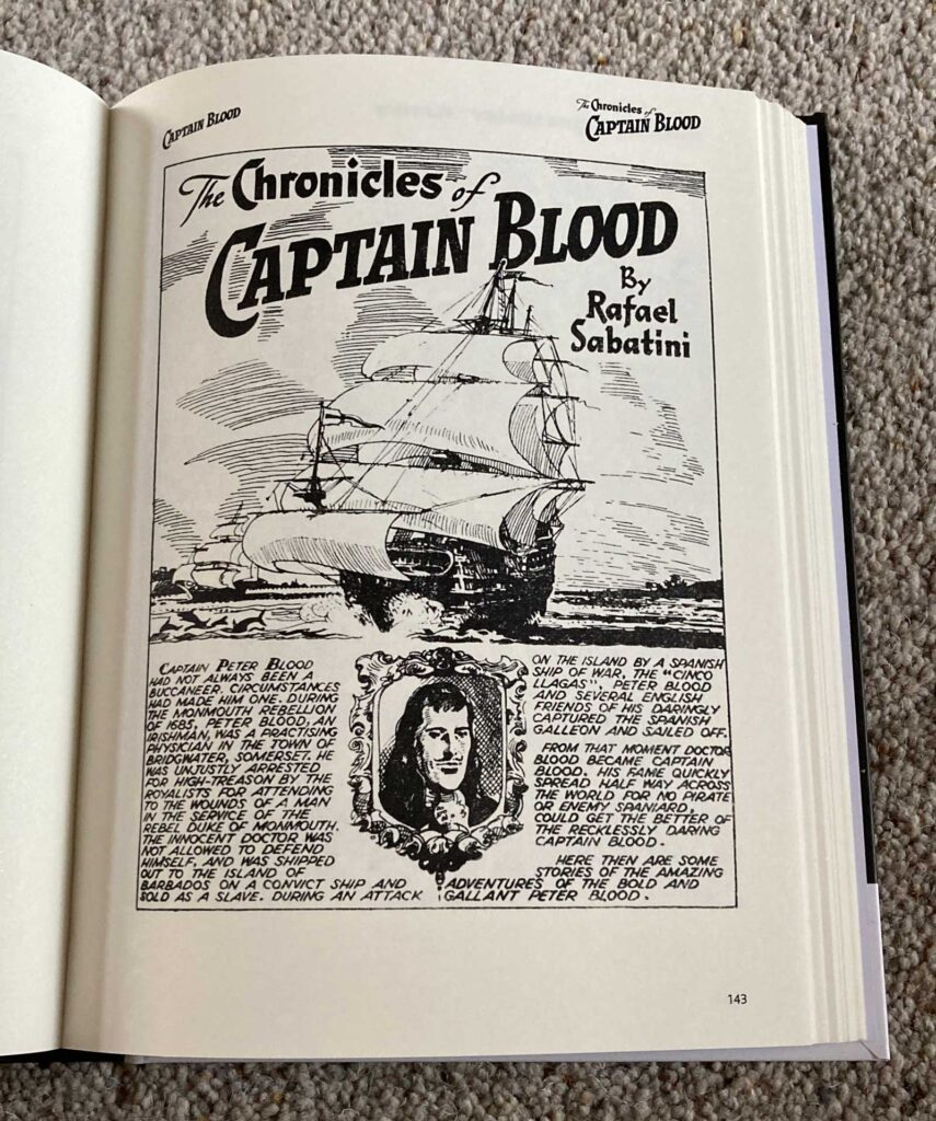 Fleetway Picture Library Classics: Captain Blood by Raphael Sabatini (Limited Edition) - Sample Art