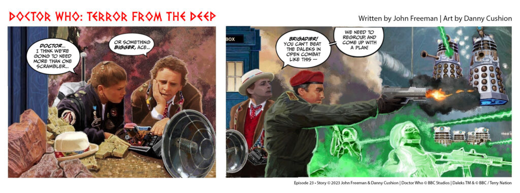 Doctor Who – Terror from the Deep: Episode 23 by John Freeman and Danny Cushion