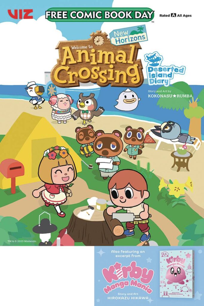 FCBD 2023 - ALL AGES - Animal Crossing/ Kirby Manga Mania (Viz Media)