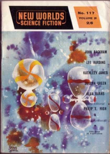 New Worlds Science Fiction #117, April 1962 - cover by Brian Lewis
