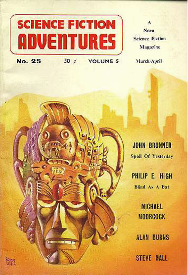 Science Fiction Adventures (Canada) #25, March/April 1962 - cover by Brian Lewis