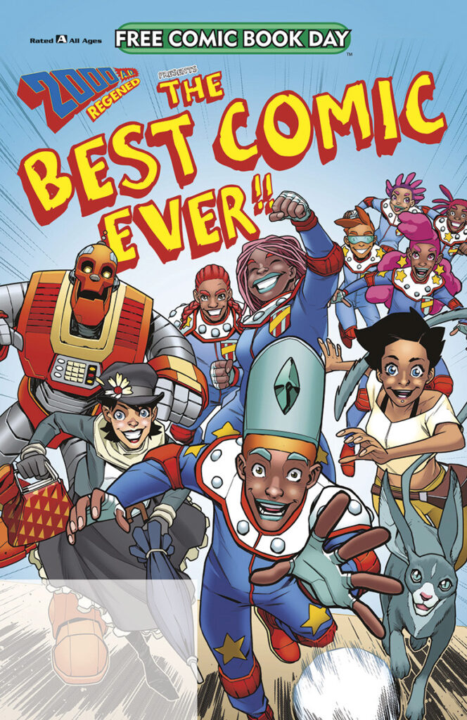 FCBD 2023 - ALL AGES -  2000AD Regened Presents: The Best Comic Ever (Rebellion)