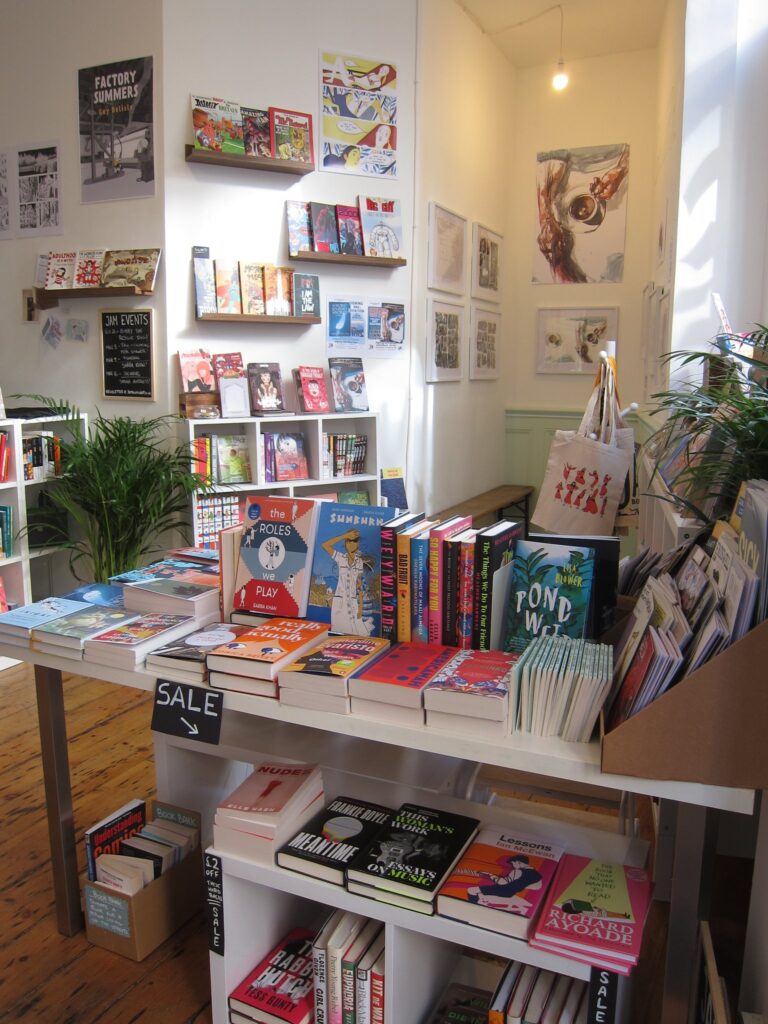 Jam Bookshop, 61a Hackney Rd London E2 7NX