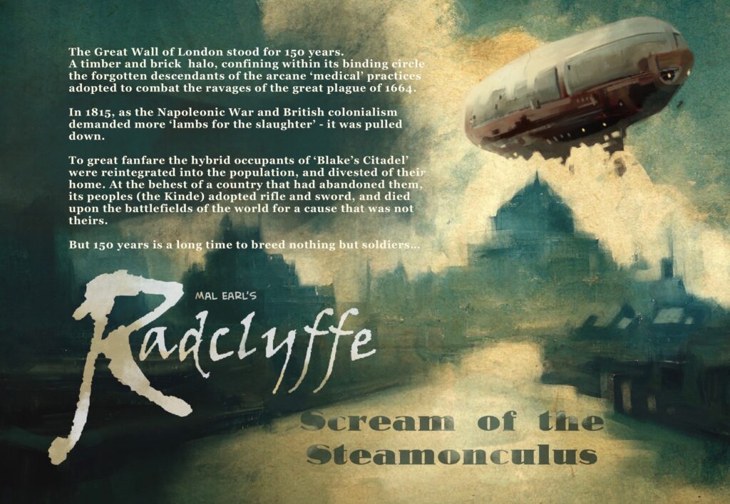 RADCLYFFE: Scream of the Steamonculus by Mal Earl